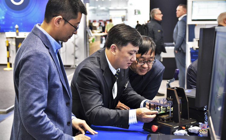 2019年德國慕尼黑半導體及電子裝備展參展時況